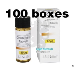 100 boxes of Clenbuterol (SPECIAL PRICE)