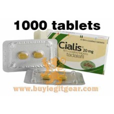 1000 tablets of CIALIS