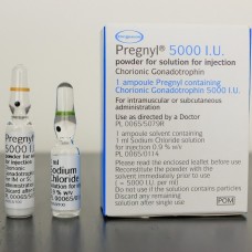 2x Pregnyl 5000iu (HCG)